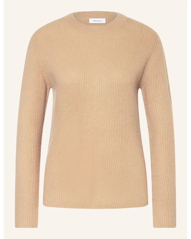 Darling Harbour Cashmere-Pullover Braun