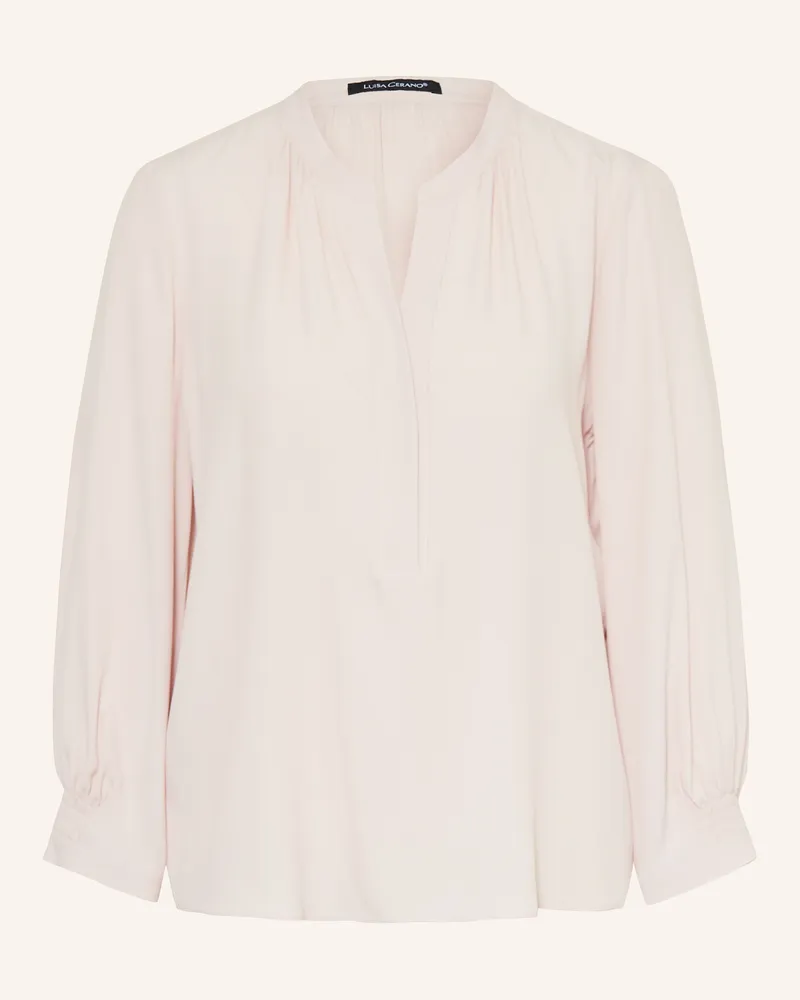 Luisa Cerano Blusenshirt mit Seide Hellrosa