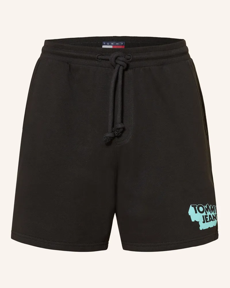 Tommy Hilfiger Sweatshorts schwarz Schwarz