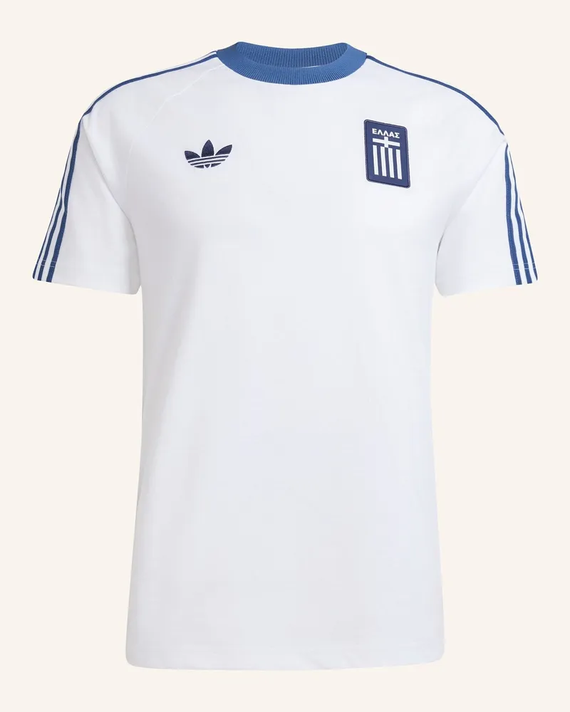 adidas Griechenland Originals T-Shirt weiss Weiss