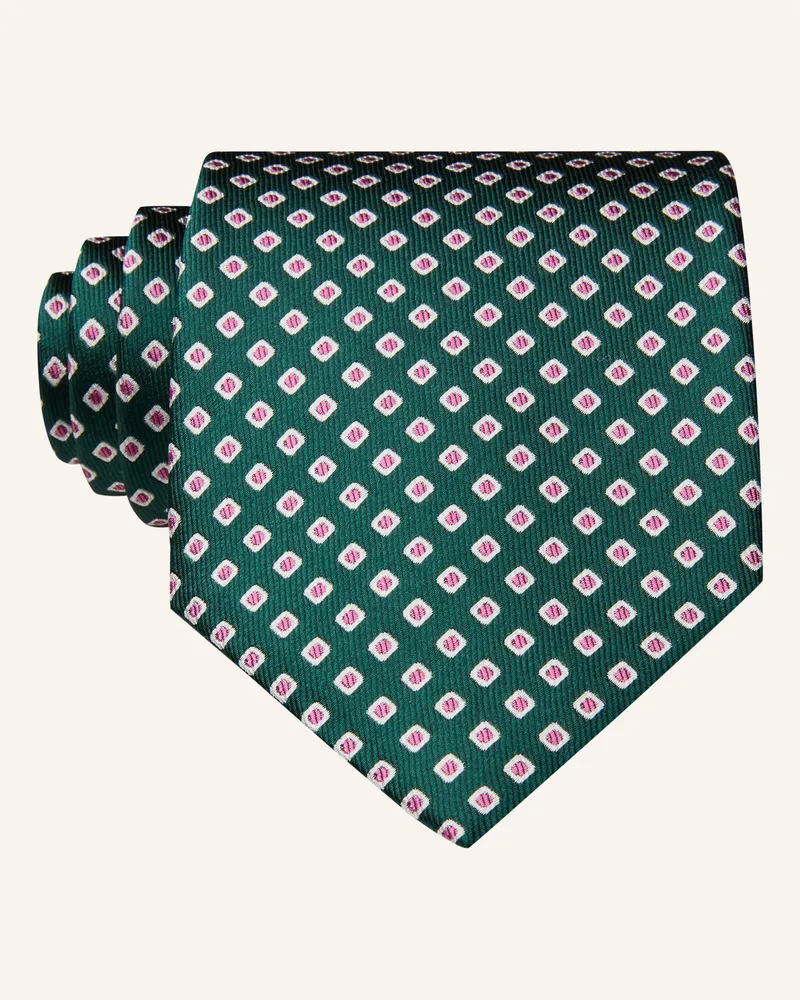 Blick Krawatte ALBERT Dunkelgrün