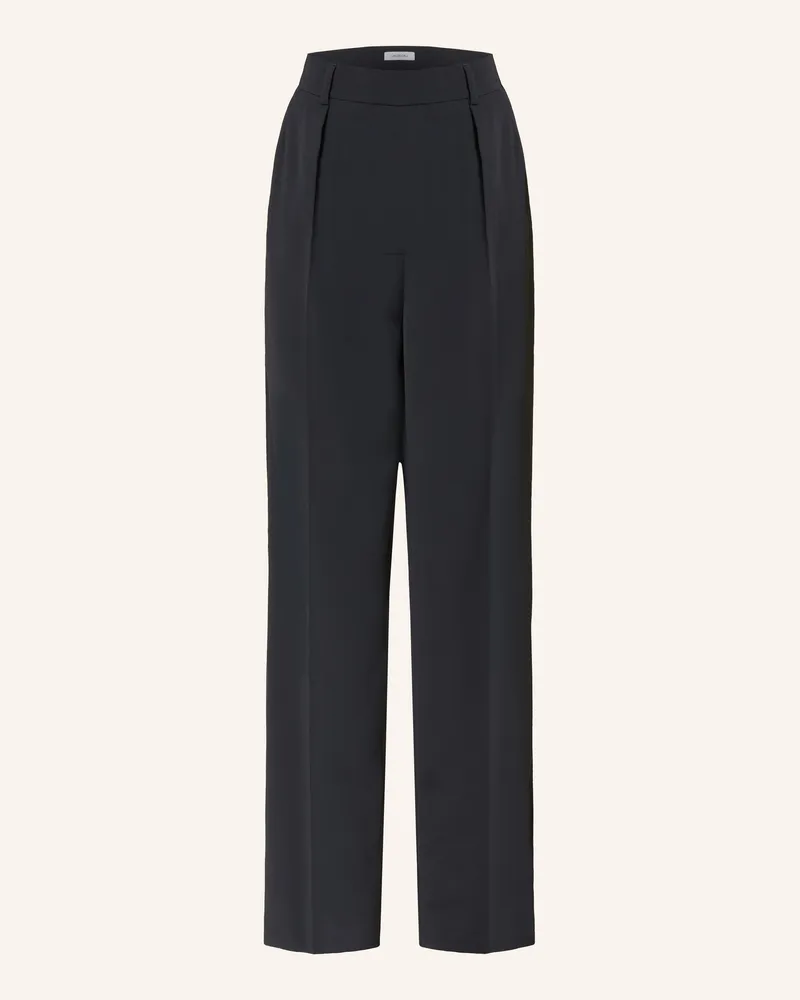 Lacoste Marlenehose blau Dunkelblau
