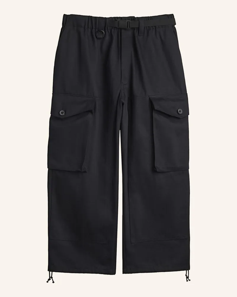 Y-3 Y-3 Twillhose schwarz Schwarz