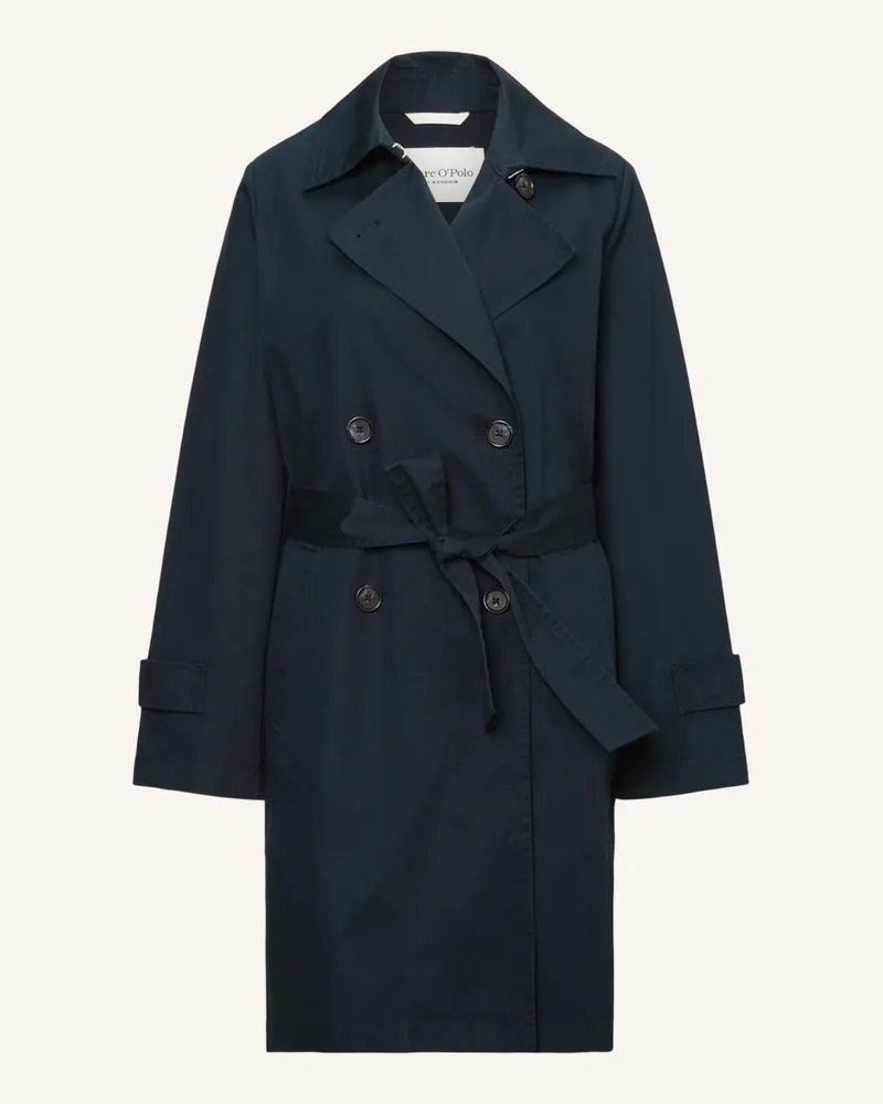 Marc O'Polo Trenchcoat Blau