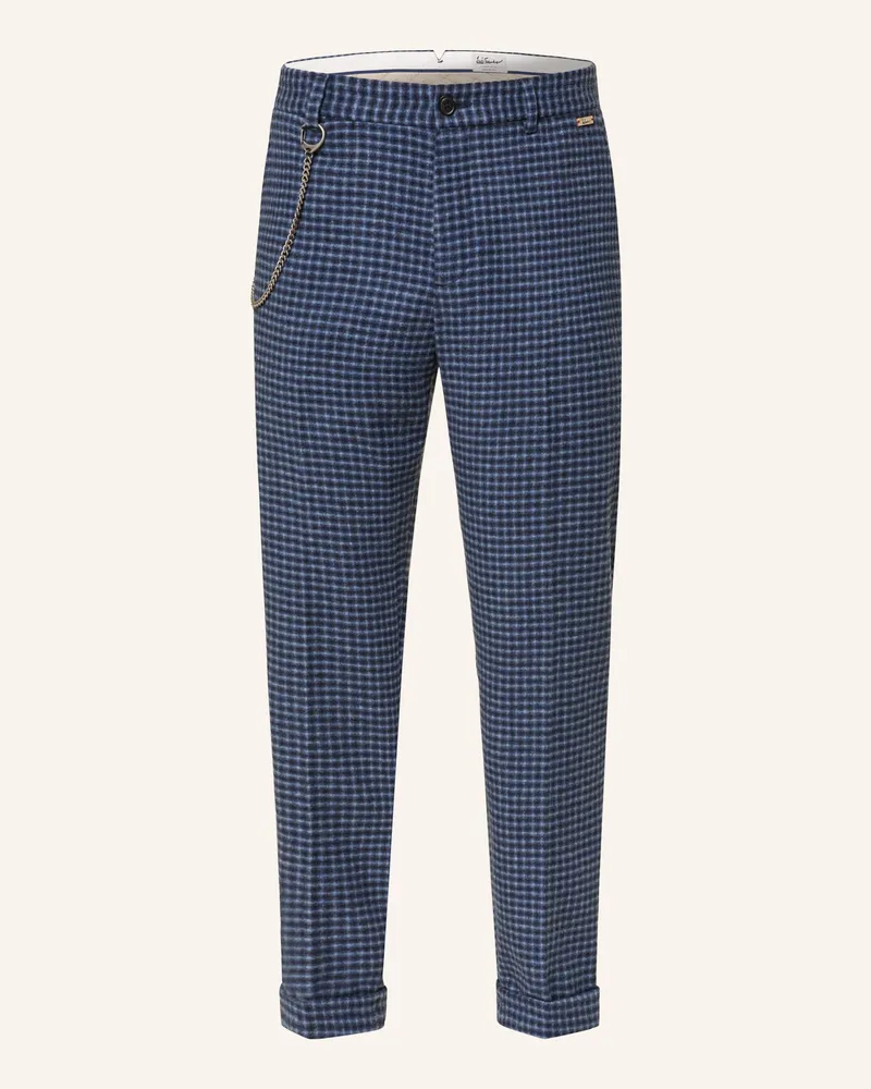 Luis Trenker Hose Slim Fit Dunkelblau
