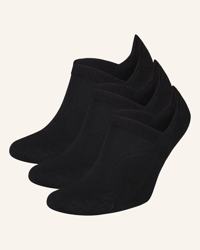 Falke 3er-Pack Sneakersocken Cool Kick schwarz 3000