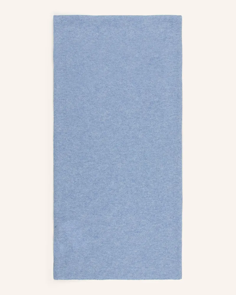 S. Marlon Cashmere-Schal blau Blau