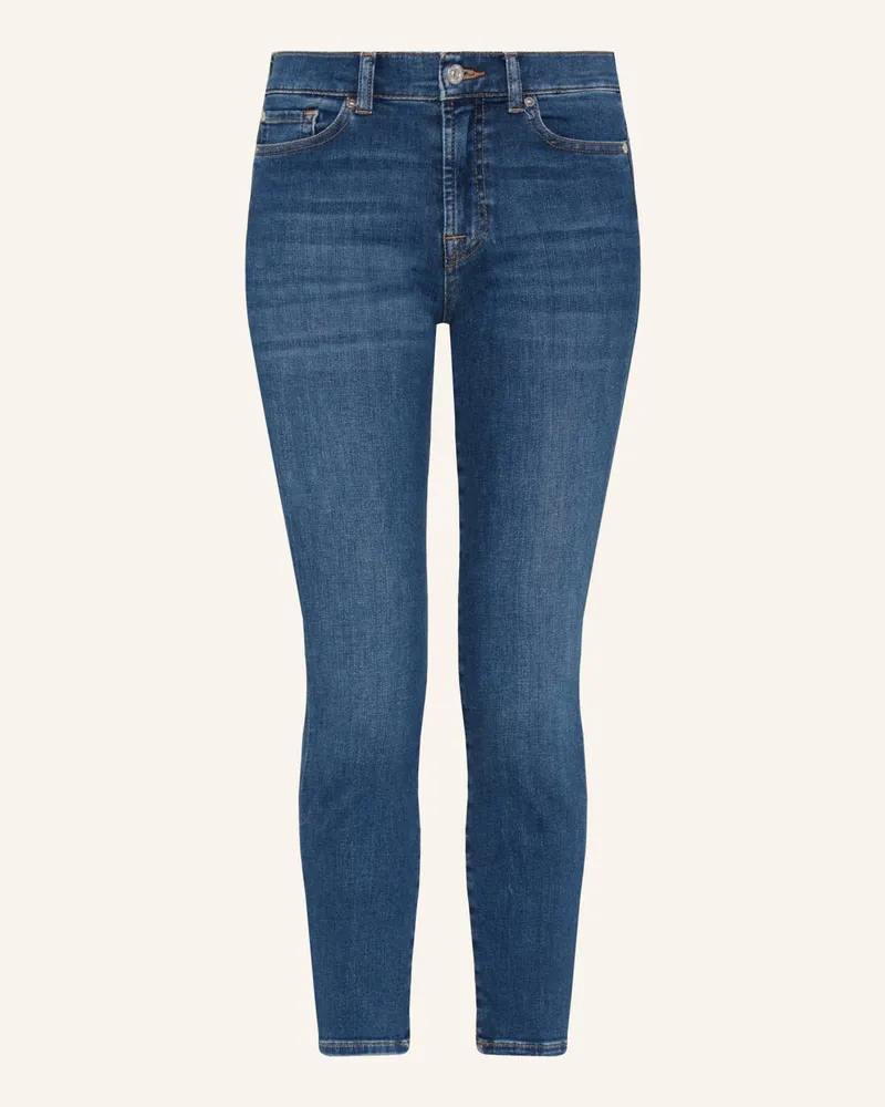 7 for all mankind Jeans ROXANNE ANKLE Slim Fit Blau