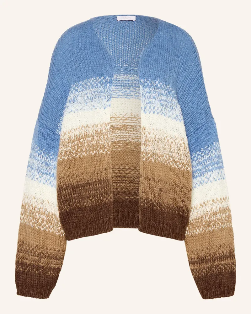 Rich&Royal Strickhülle braun Hellblau