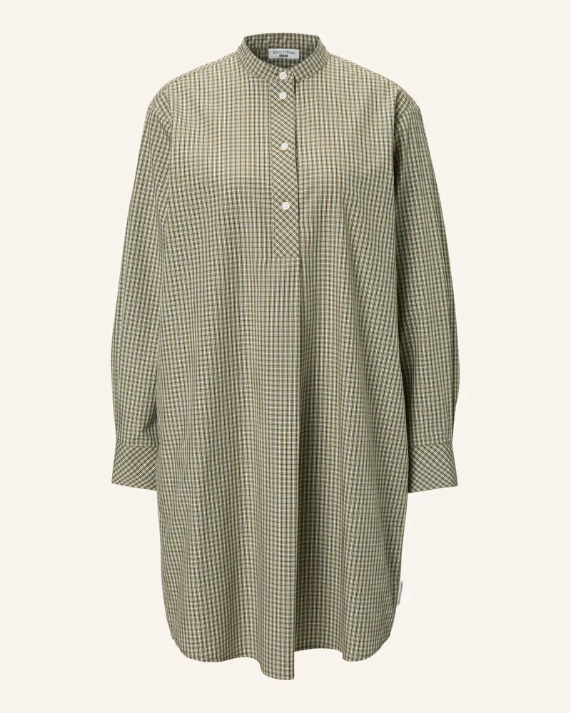 Marc O'Polo Karokleid Dunkelgrün