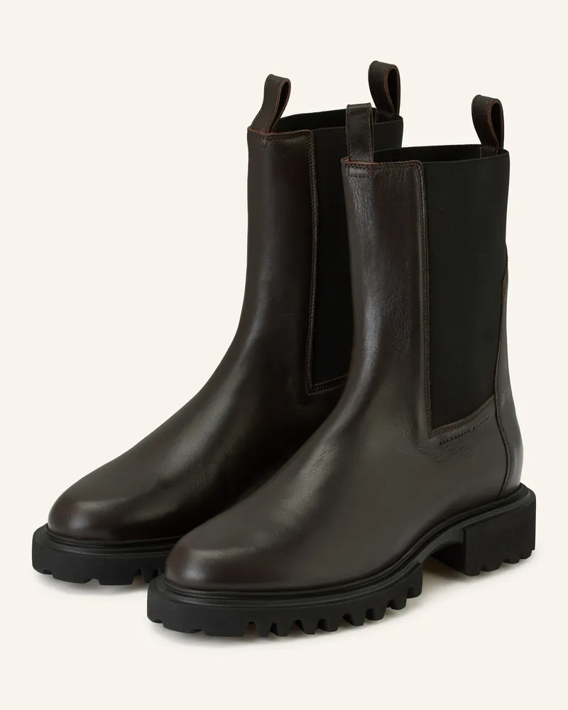 AllSaints Chelsea-Boots HALLIE Dunkelbraun