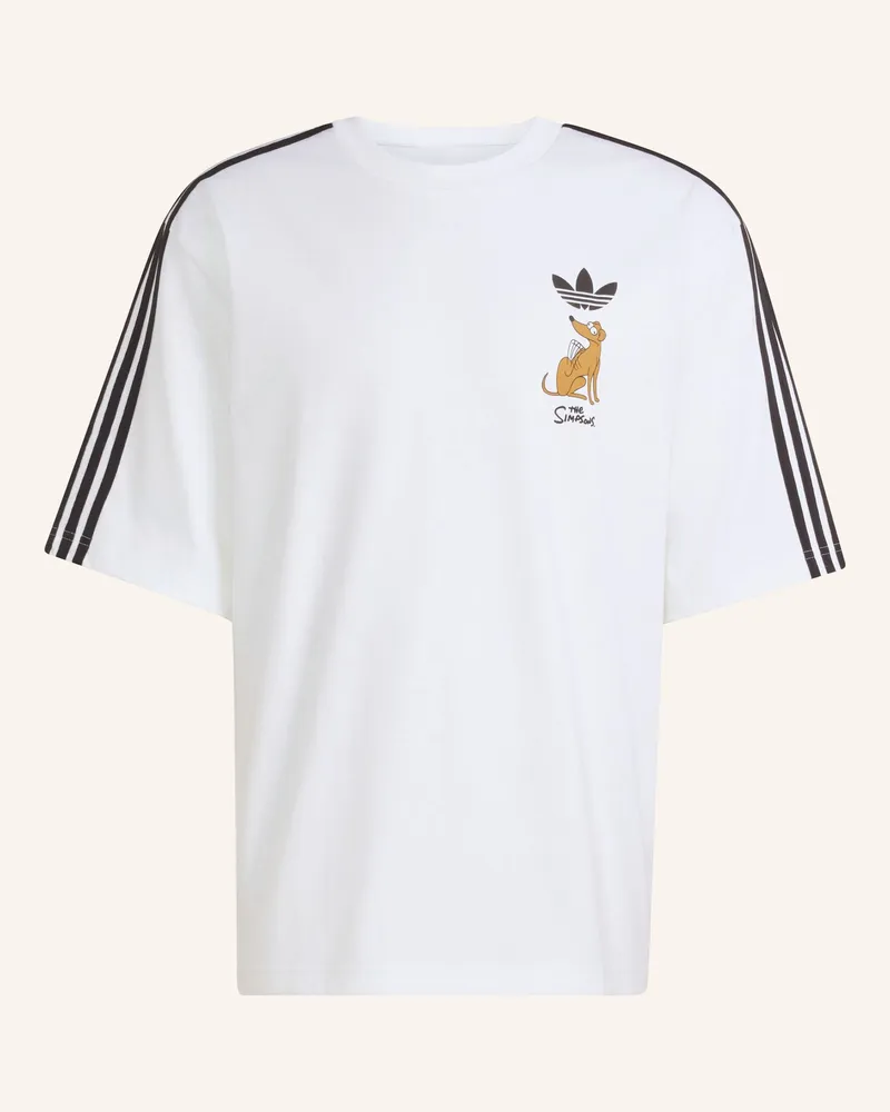 adidas Adidas Disney Little Santas Helper Grafik T-Shirt, Oversize-Passform weiss Weiss