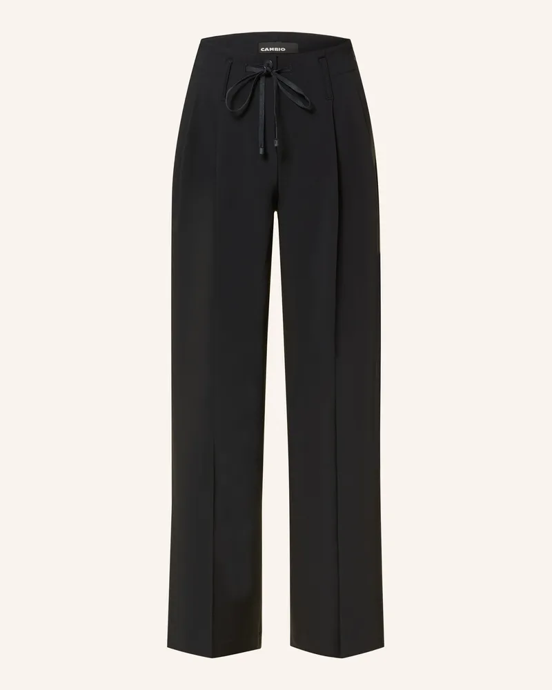 Cambio Marlenehose Addison blau Dunkelblau