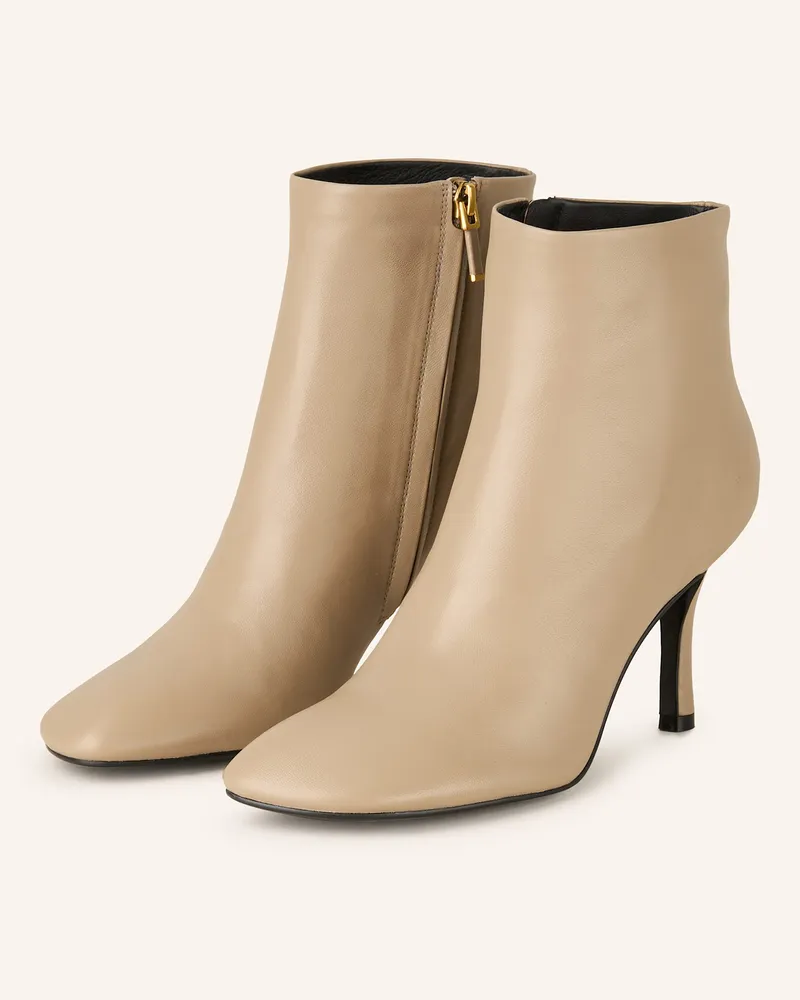 Lola Cruz Stiefeletten beige Taupe