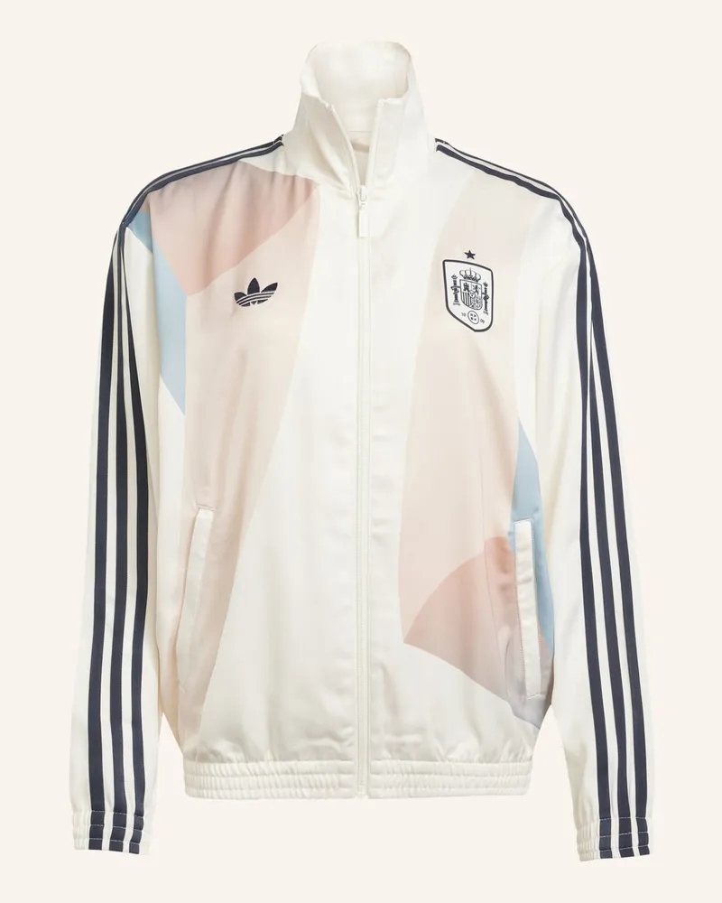 adidas Spanien Trainingsjacke weiss Weiss
