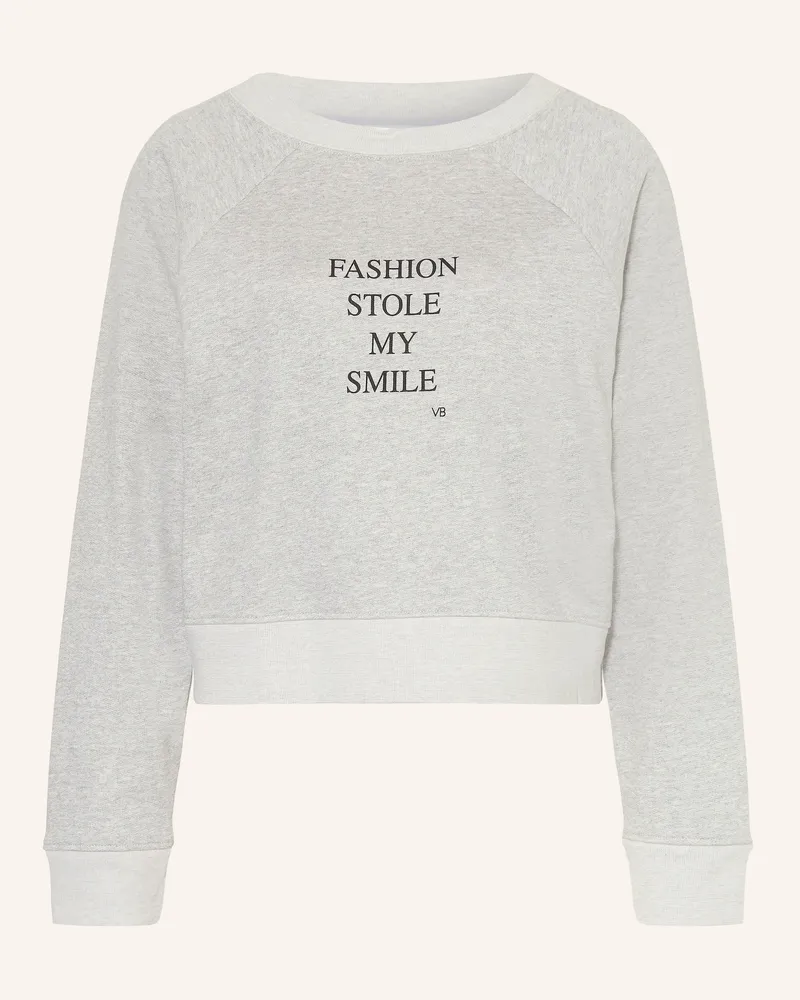 Victoria Beckham Sweatshirt grau Grau