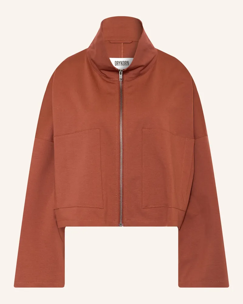 Drykorn Kastenjacke Elstow Aus Jersey braun Braun