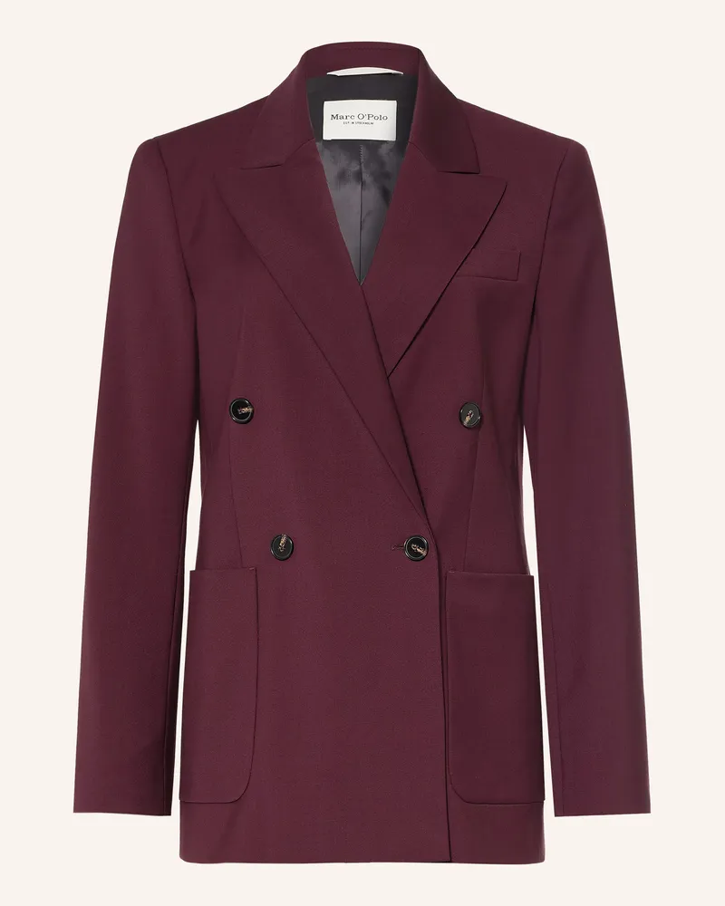 Marc O'Polo Blazer rot Dunkelrot