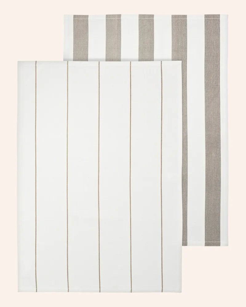 Blomus 2er-Set Geschirrtücher TAULO Weiss