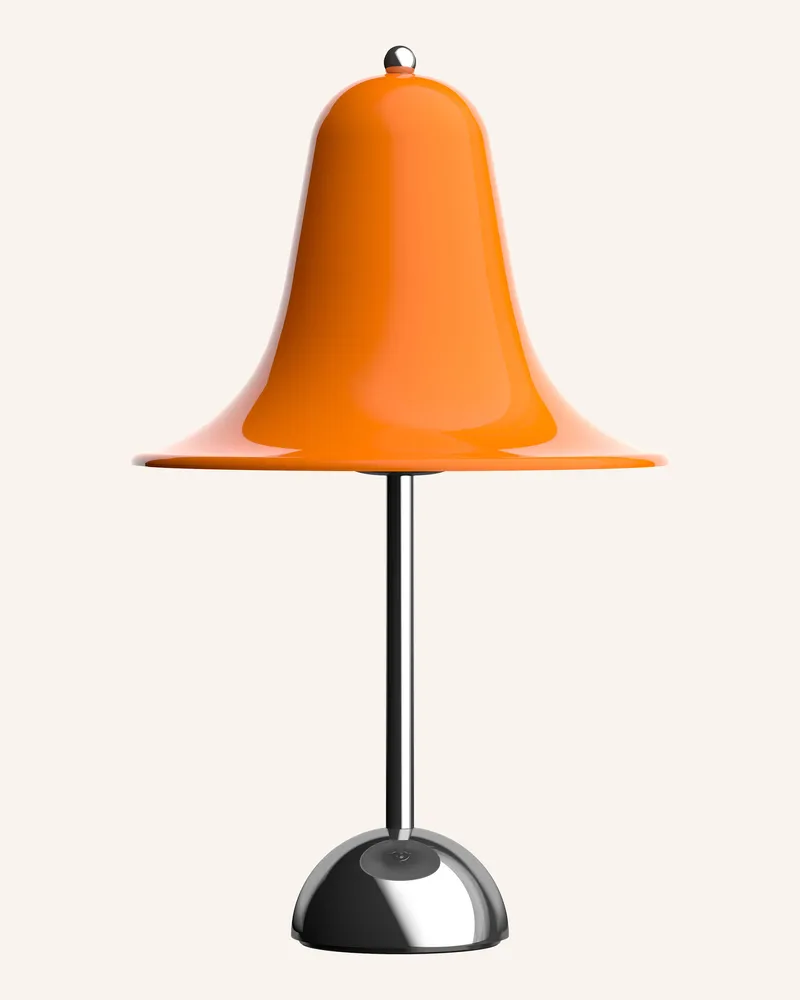 Verpan Tischleuchte Pantop Portable orange Orange