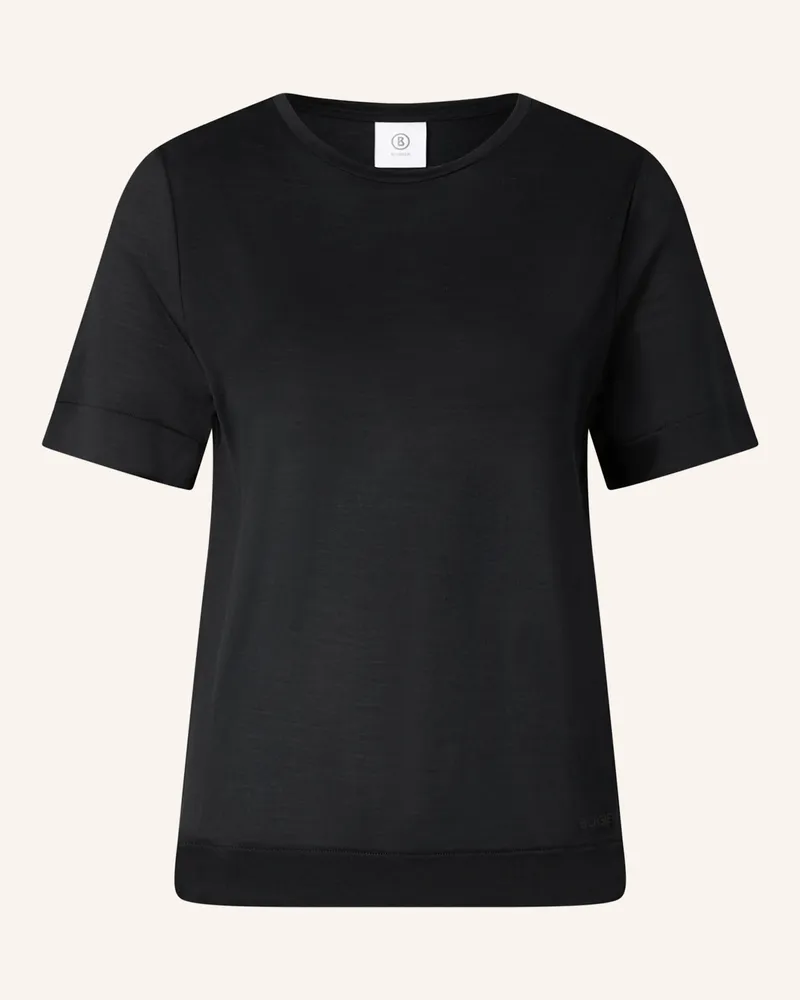 Bogner T-Shirt Sienna Aus Seide schwarz Schwarz