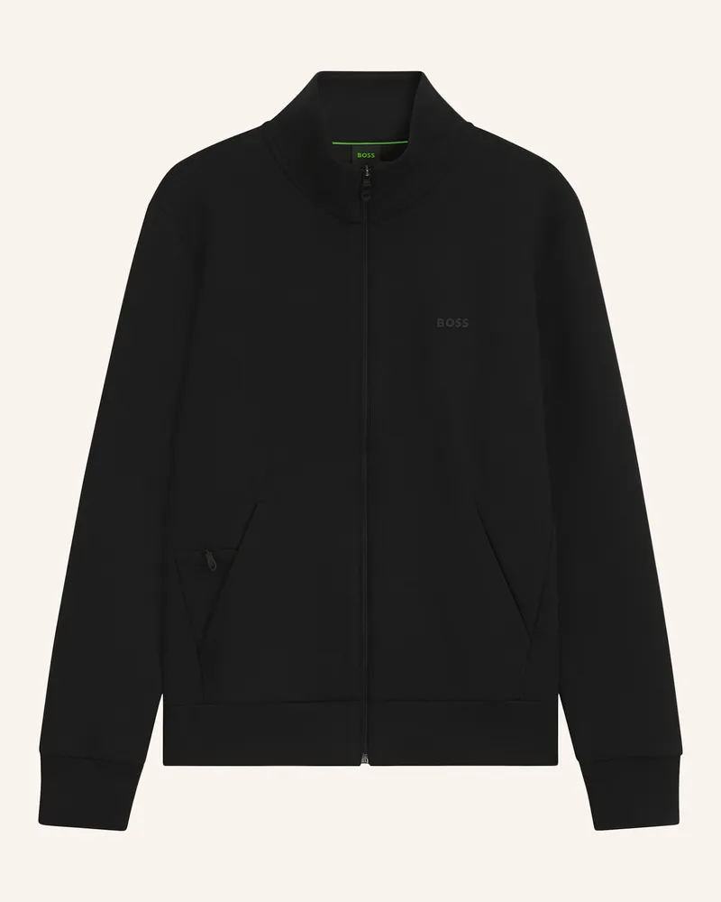 HUGO BOSS Sweatshirt Skaz Regular Fit schwarz Schwarz