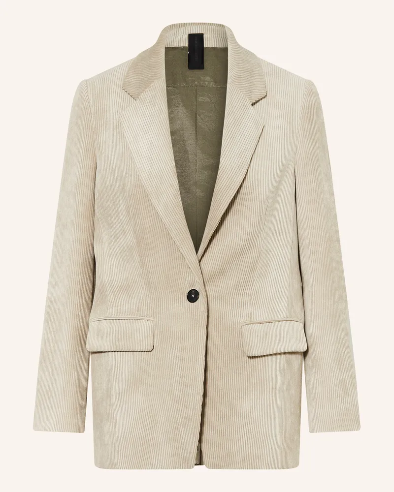 Drykorn Longblazer GLENDALE aus Cord Taupe