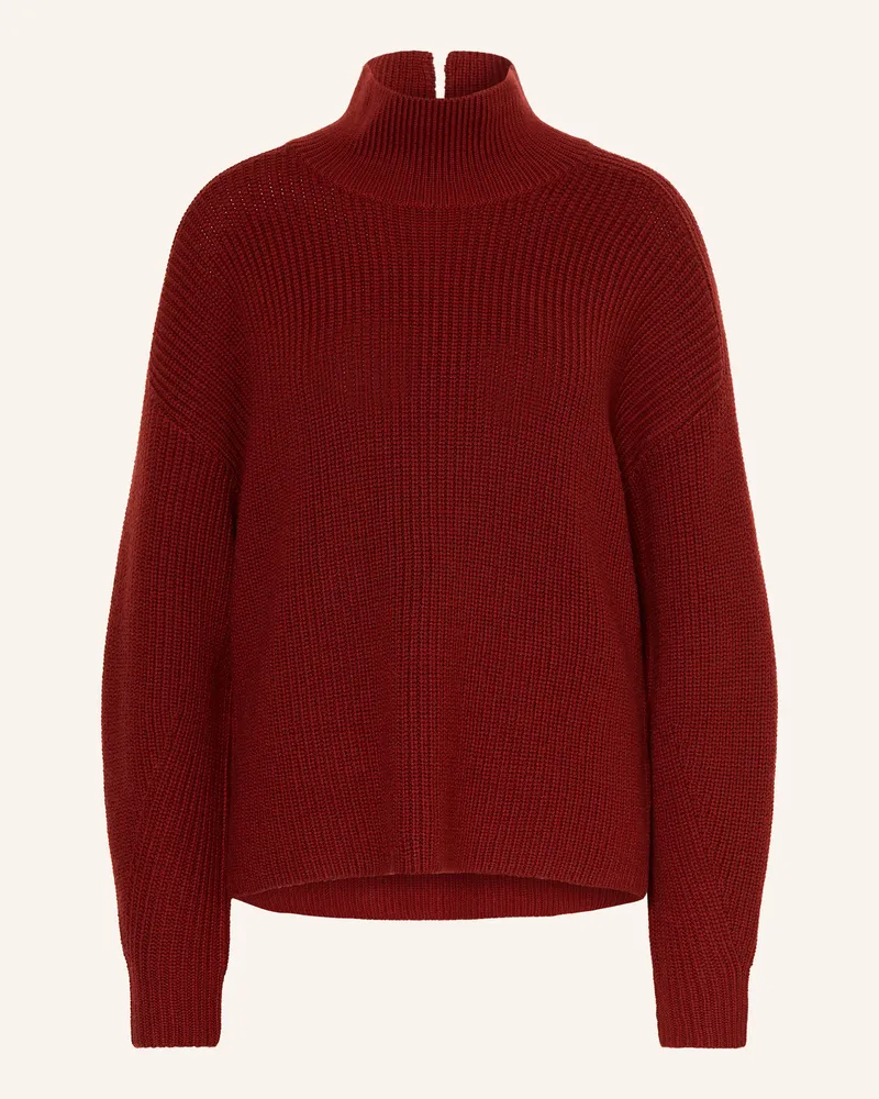 windsor. Pullover Aus Merinowolle rot Dunkelrot