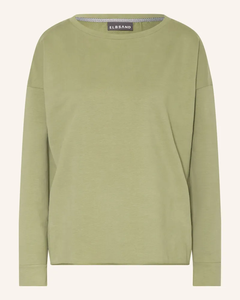 ELBSAND Sweatshirt RIANE Oliv