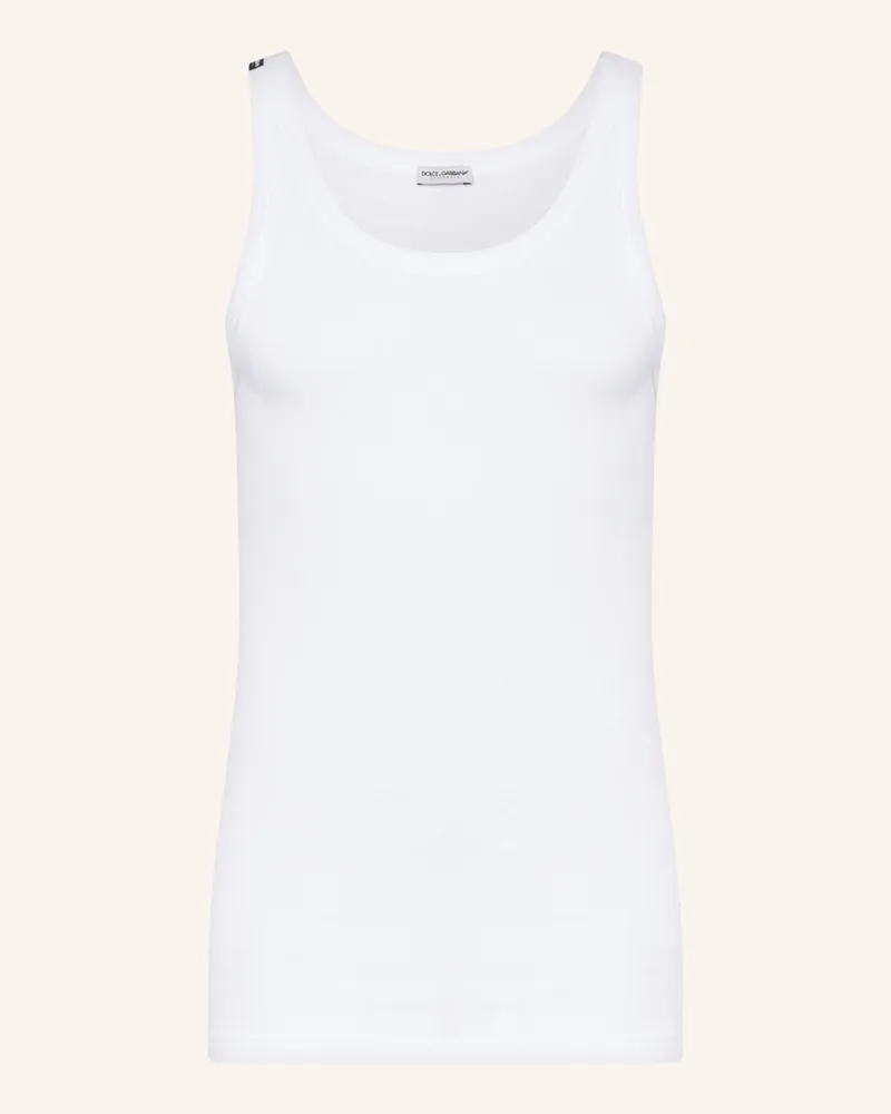 Dolce & Gabbana Unterhemd weiss Weiss