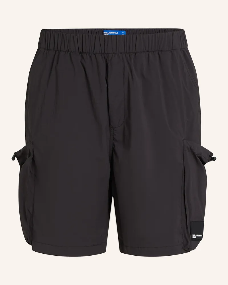 Karl Lagerfeld Shorts Schwarz