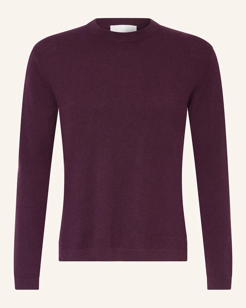 Lisa Yang Cashmere-Pullover Dunkelrot