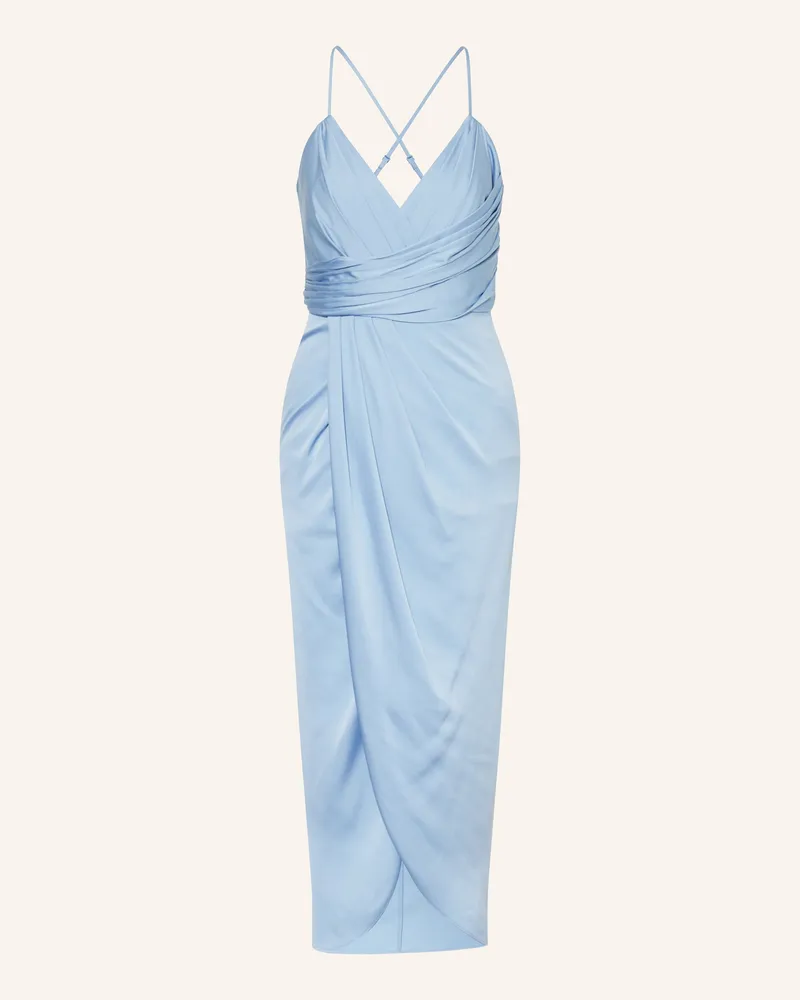 Vera Mont Cocktailkleid Aus Satin blau Hellblau