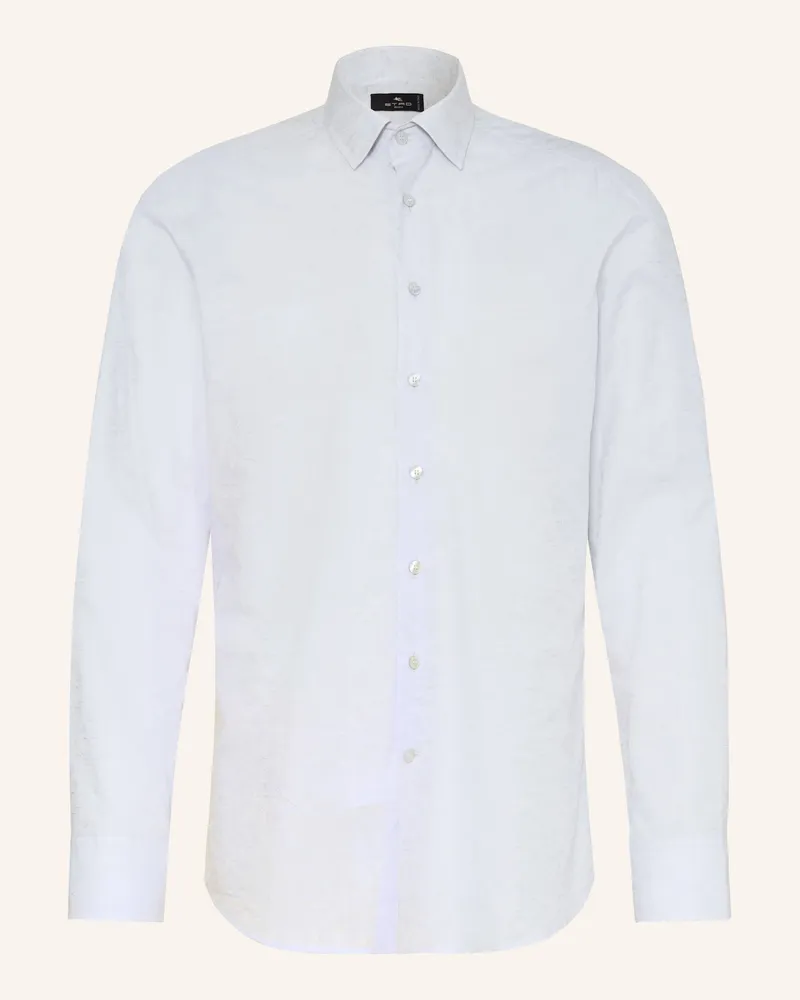Etro Hemd Regular Fit Hellblau