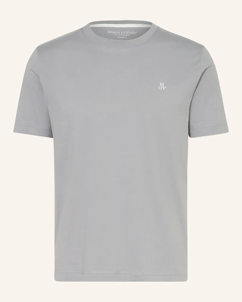 Marc O'Polo T-Shirt grau Hellgrau