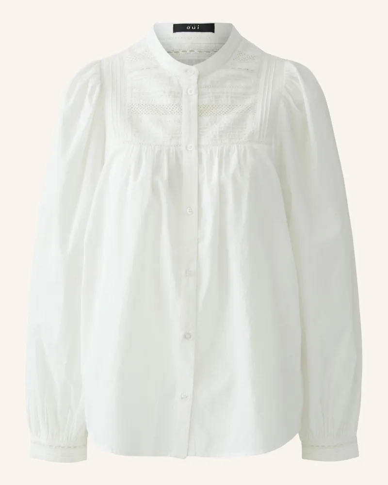 Oui  Bluse weiss Weiss