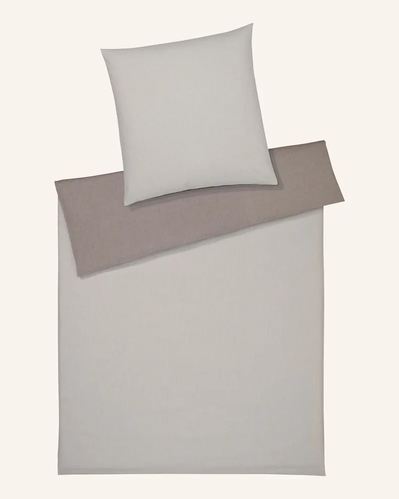 elegante Bettwäsche TENDER Taupe