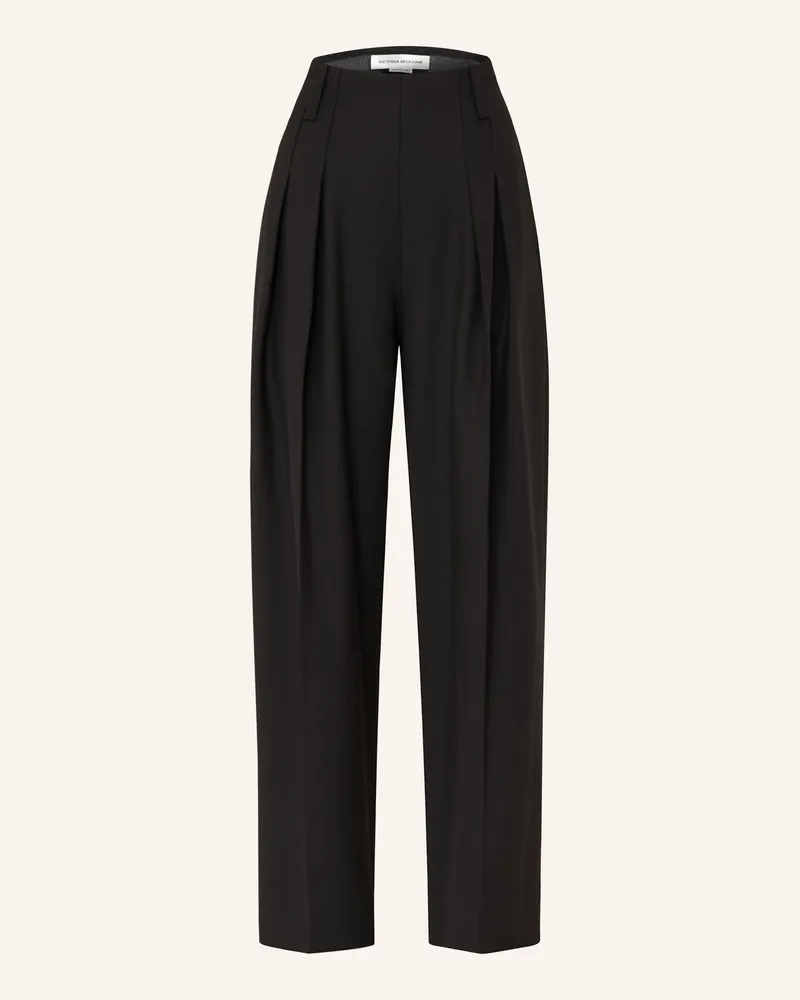 Victoria Beckham Marlenehose schwarz Schwarz
