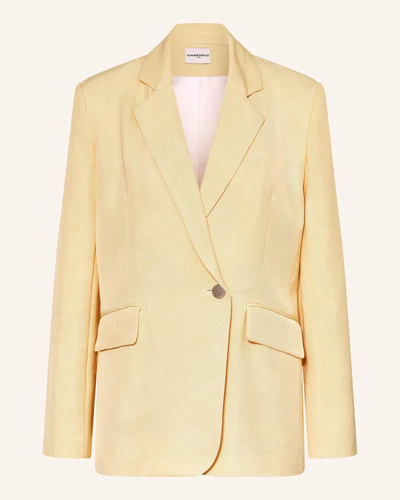 Claudie Pierlot Blazer Hellgelb