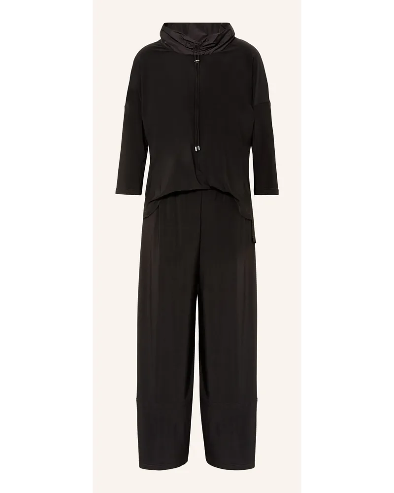 Joseph Ribkoff Jumpsuit mit 3/4-Arm Schwarz