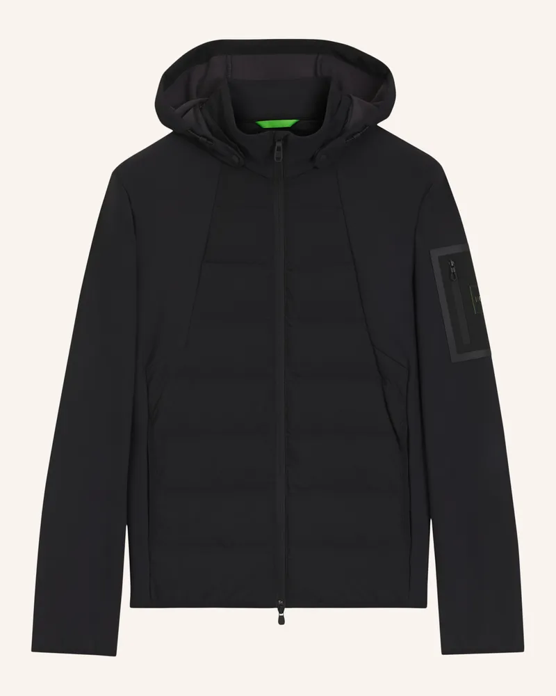 HUGO BOSS Daunenjacke Ow_T-Down Hy Hd 1 Regular Fit schwarz Schwarz