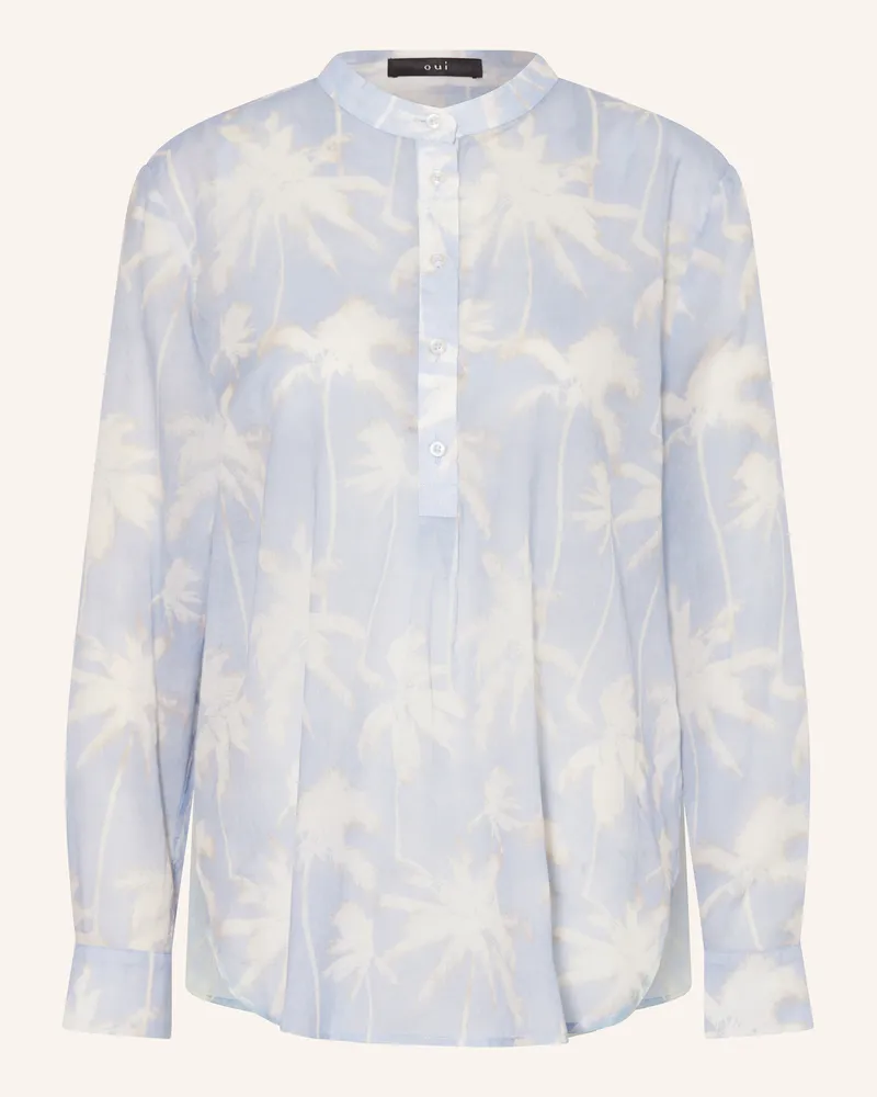 Oui  Bluse Hellblau
