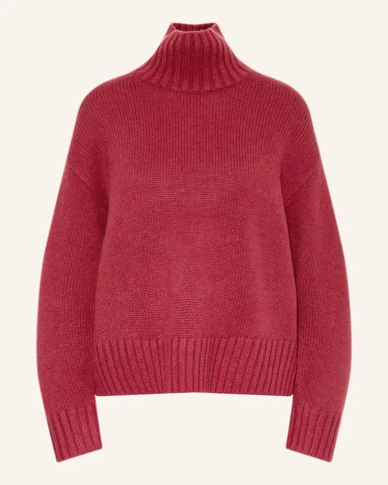 COS Cashmere-Pullover rot Dunkelrot