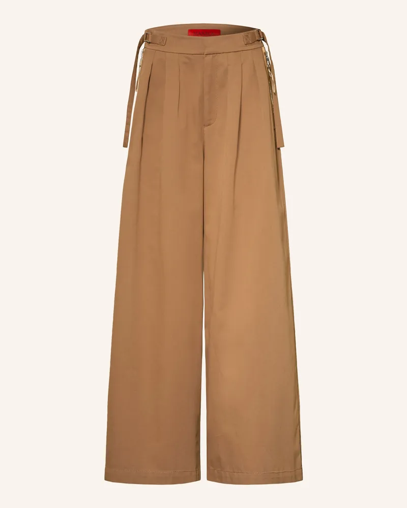 MAX&Co. Marlenehose Tallero braun Cognac