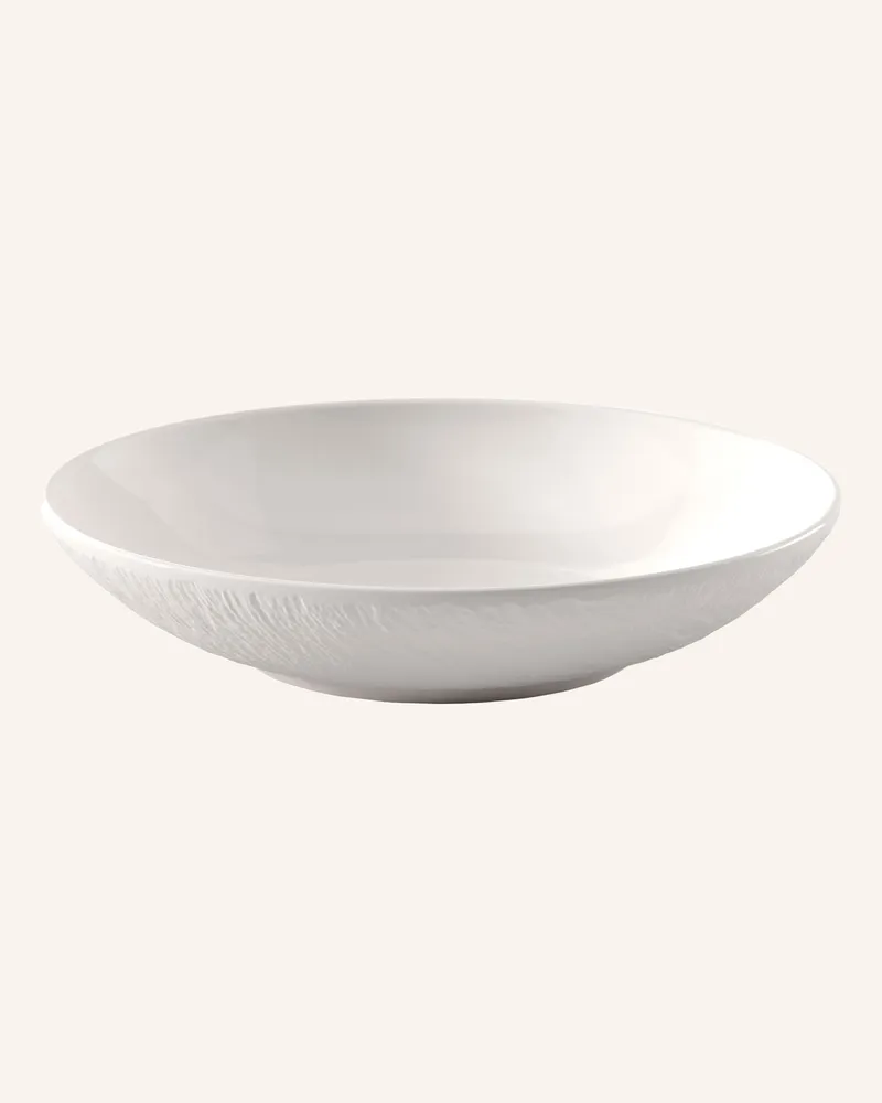 Villeroy & Boch Schale MANUFACTURE ICE Weiss