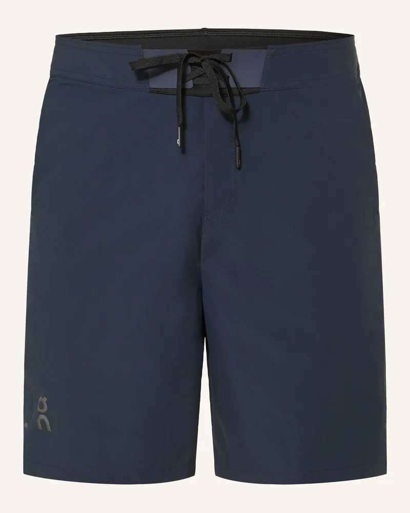 ON 2-In-1-Trainingsshorts Performance Hybrid blau Dunkelblau