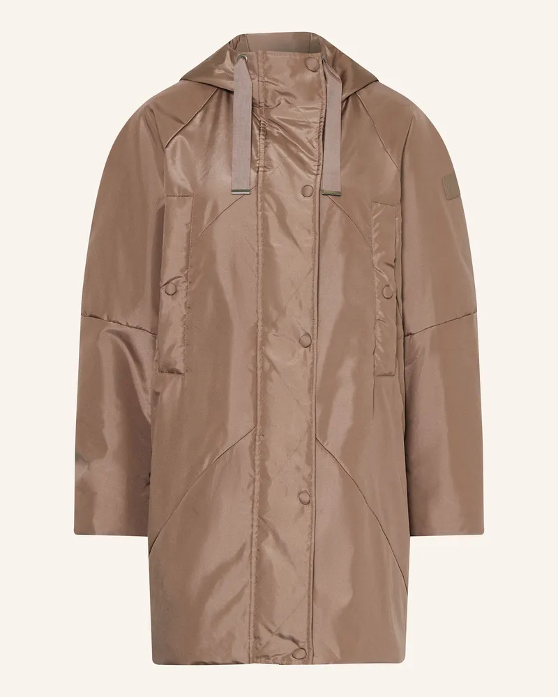 Luisa Cerano Parka Hellbraun