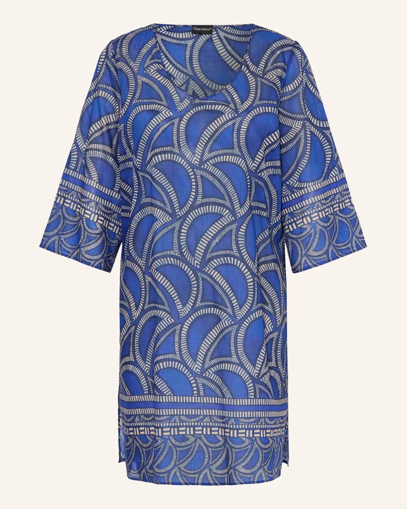 Charmline Strandkleid Tribal Flow Mit 3/4-Arm blau Blau