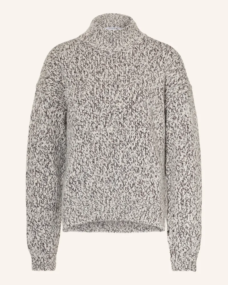 Lacoste Pullover braun Weiss