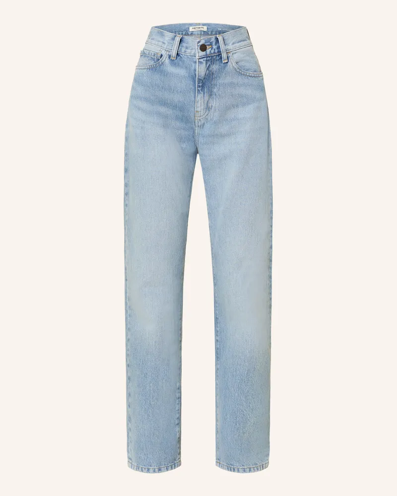 Carhartt WIP Straight Jeans Noxon blau 01wu